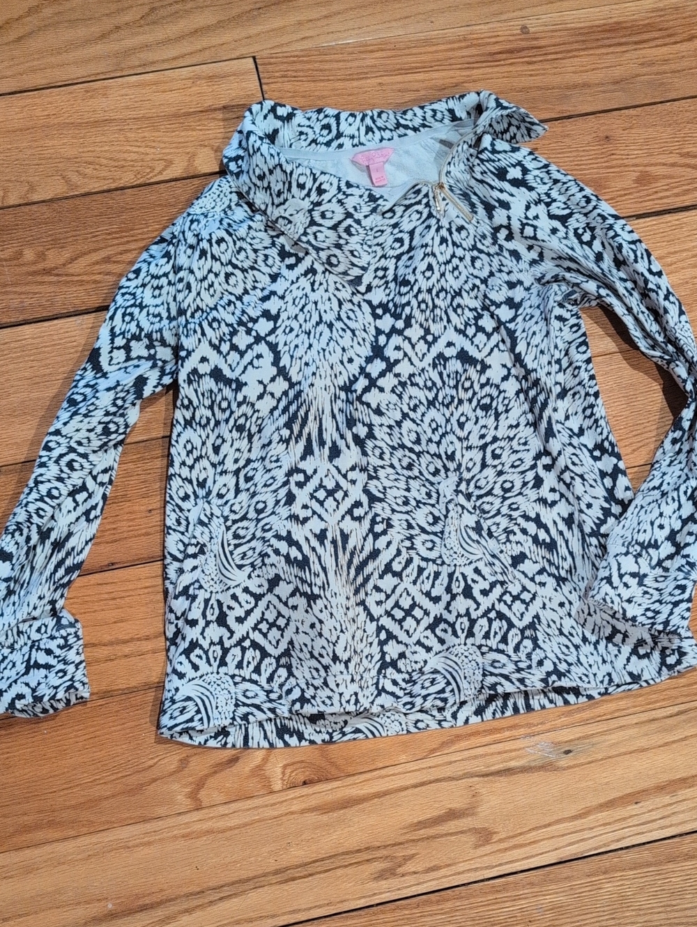 Lilly Pulitzer Navy & White Popover